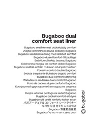 Bugaboo dual comfort seat liner Handbuch
