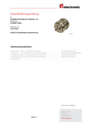 Tr-Electronic C 58 Serie Handbuch