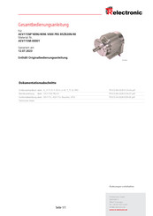 Tr-Electronic A V115 Serie Handbuch