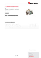 Tr-Electronic COS58M-131072/4096 PBS SACKHW10 Montageanleitung