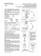 oventrop DN 25 Schnellstartanleitung