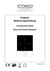 Caso Blue One Power Originalbetriebsanleitung