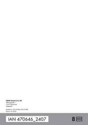 Crivit HG12794A Gebrauchsanweisung