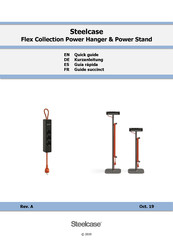 Steelcase Flex Collection Power Hanger & Power Stand Kurzanleitung
