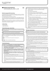Sygonix Fano Schnellstartanleitung