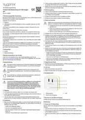 Sygonix 2380483 Bedienungsanleitung