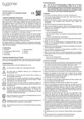 Sygonix 2568478 Bedienungsanleitung