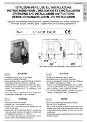 RIB K1400 Betriebs Und Installationsanleitung