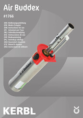 Kerbl Air Buddex Gebrauchsanweisung