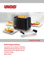 Unold TOASTER SHINE Gebrauchsanweisung