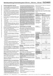 EUCHNER CES-AZ-UES-01B Bedienungsanleitung