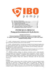 Ibo AJ50/60 Bedienungsanleitung