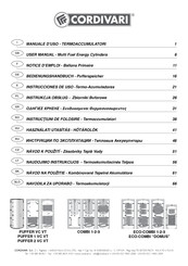Cordivari PUFFER VC VT Benutzerhandbuch