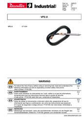 Desoutter VP2-X Handbuch
