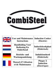 Combisteel 7178.0130 Bedienungs- Und Wartungsanleitung