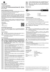Toolcraft 1525320 Bedienungsanleitung