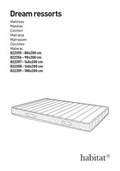 Habitat Dream ressorts 822357 Handbuch