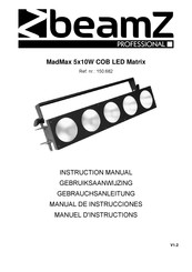 Beamz MadMax 5x10W COB LED Matrix Bedienungsanleitung