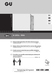 G-U BKS B-1993 Serie Installationsanleitung