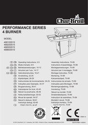 Char-Broil PERFORMANCE Serie Bedienungsanleitung