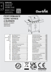 Char-Broil PERFORMANCE CORE 468502422 Bedienungsanleitung