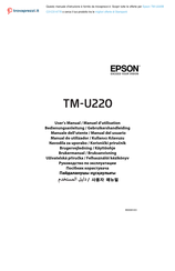 Epson TM-U220 Benutzerhandbuch