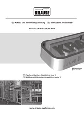 Krause STABILO 10 Serie Montageanleitung