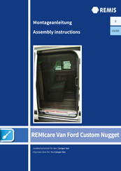 remis REMIcare Van Ford Custom Nugget Montageanleitung
