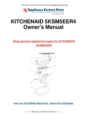 KitchenAid 5KSM90 Anweisungen