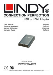 Lindy 42698 Benutzerhandbuch