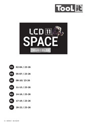 Tool it LCD SPACE 11 TRUE COLOR Handbuch