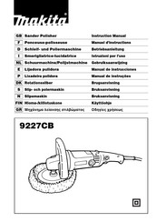 Makita 9237CB Bedienungsanleitung