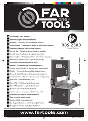 Far Tools ONE RBS 250B Handbuch