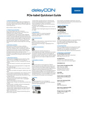 Deleycon Mk5576 Schnellstartanleitung