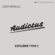 AUDICTUS EXPLORER TYPE-C Benutzerhandbuch