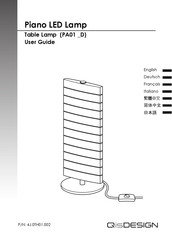 QisDESIGN PA01 D Benutzerhandbuch