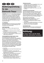 Rottner Dagobert Bedienungsanleitung
