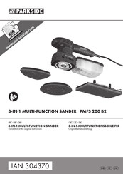 Parkside PMFS 200 B2 Bersetzung Der Originalbetriebsanleitung