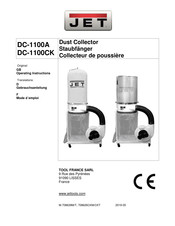 Jet DC-1100A Bedienungsanleitung
