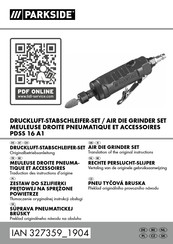 Parkside PDSS 16 A1 Bersetzung Der Originalbetriebsanleitung