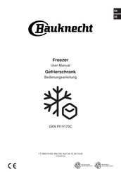Bauknecht GKN PI19170C Benutzerhandbuch
