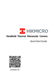 Hikmicro Gryphon Serie Schnellstartanleitung