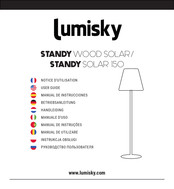 Lumisky STANDY WOOD SOLAR Benutzerhandbuch