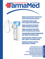 Farmamed PORTABLE NEBULIZER WITH MESH TECHNOLOGY Gebrauchsanweisung