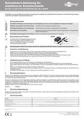 Goobay 53439 Schnellstartanleitung