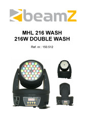 Beamz MHL 216 WASH Handbuch