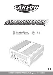 Carson EXPERT CHARGER LIPO BEGINNER Betriebsanleitung