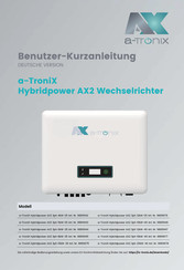 a-TroniX 9889675 Benutzerkurzanleitung