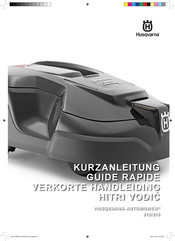 Husqvarna Automower 310 Kurzanleitung
