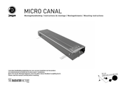 Jaga MICRO CANAL Montagehinweis